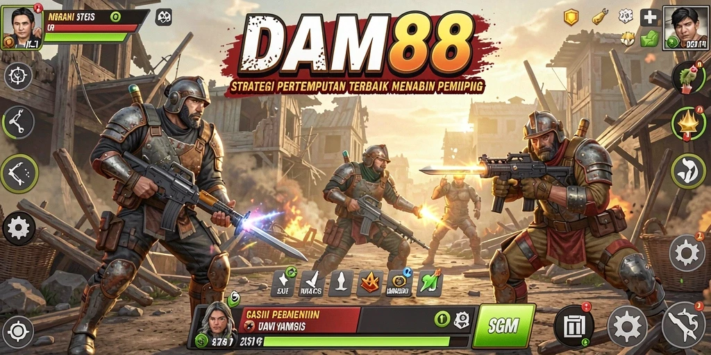 Gameplay DAM88 yang penuh aksi dan strategi.