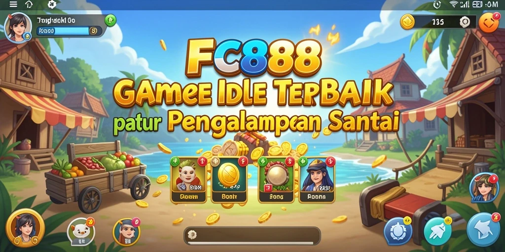 Tampilan gameplay FC888 menampilkan kerajaanku yang sedang berkembang.