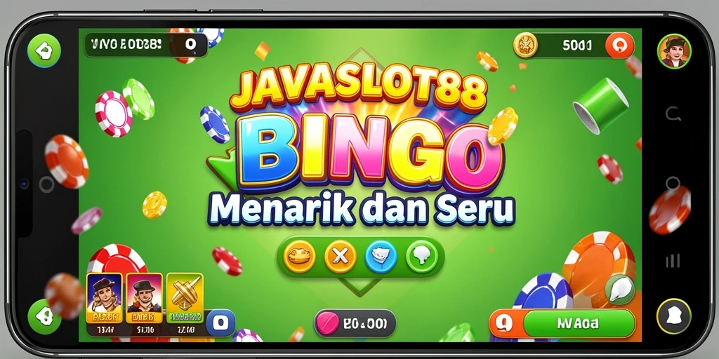 Screenshot utama menunjukkan pengalaman bermain Bingo yang seru.