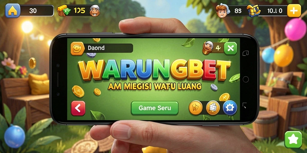 Tampilan gameplay santai dan seru dari WARUNGBET.